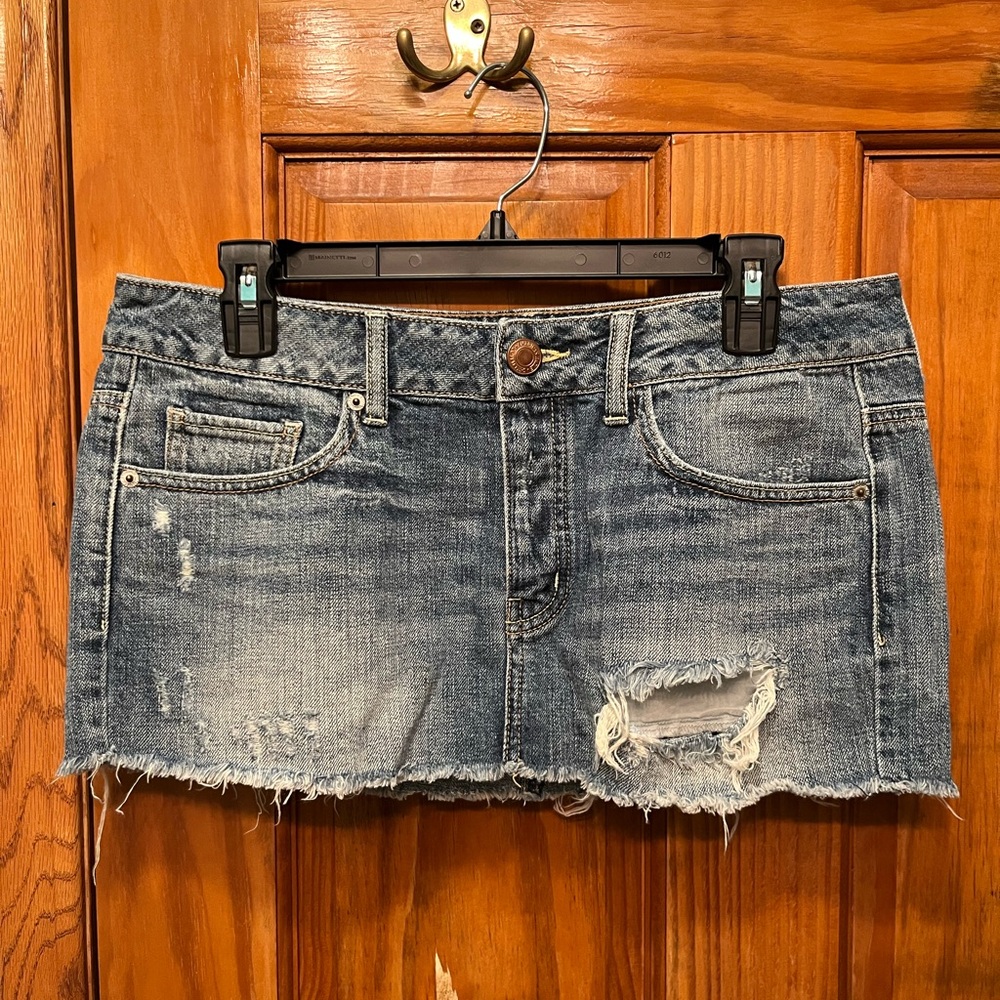 American Eagle Women’s Denim Mini Skirt